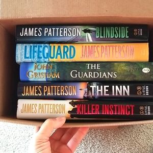 BUNDLE- Grisham📚James Patterson Set of 5 Books